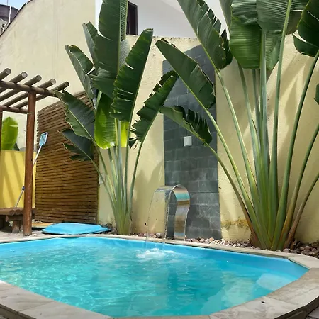 Porto de Galinhas, Maracaipe, piscina, mar a 130m-3